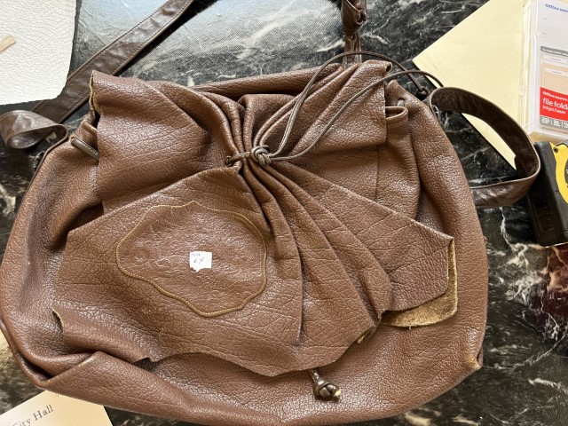 Carlos Falchi Leather Purse