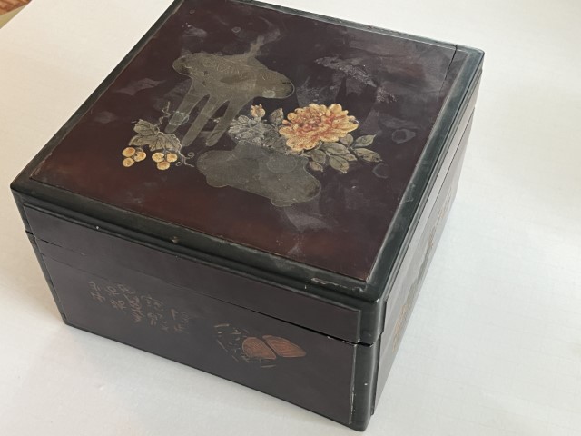 Antique Japanese Document Box